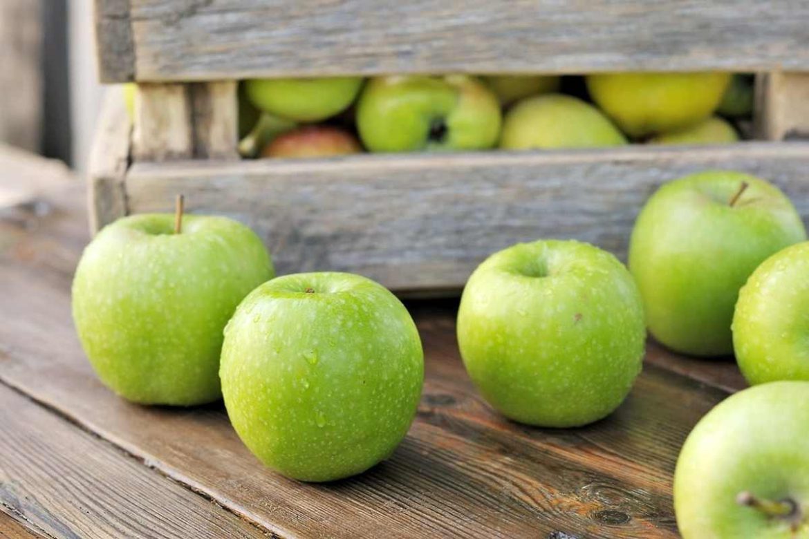 Mini green apple fruit for sale on online shops